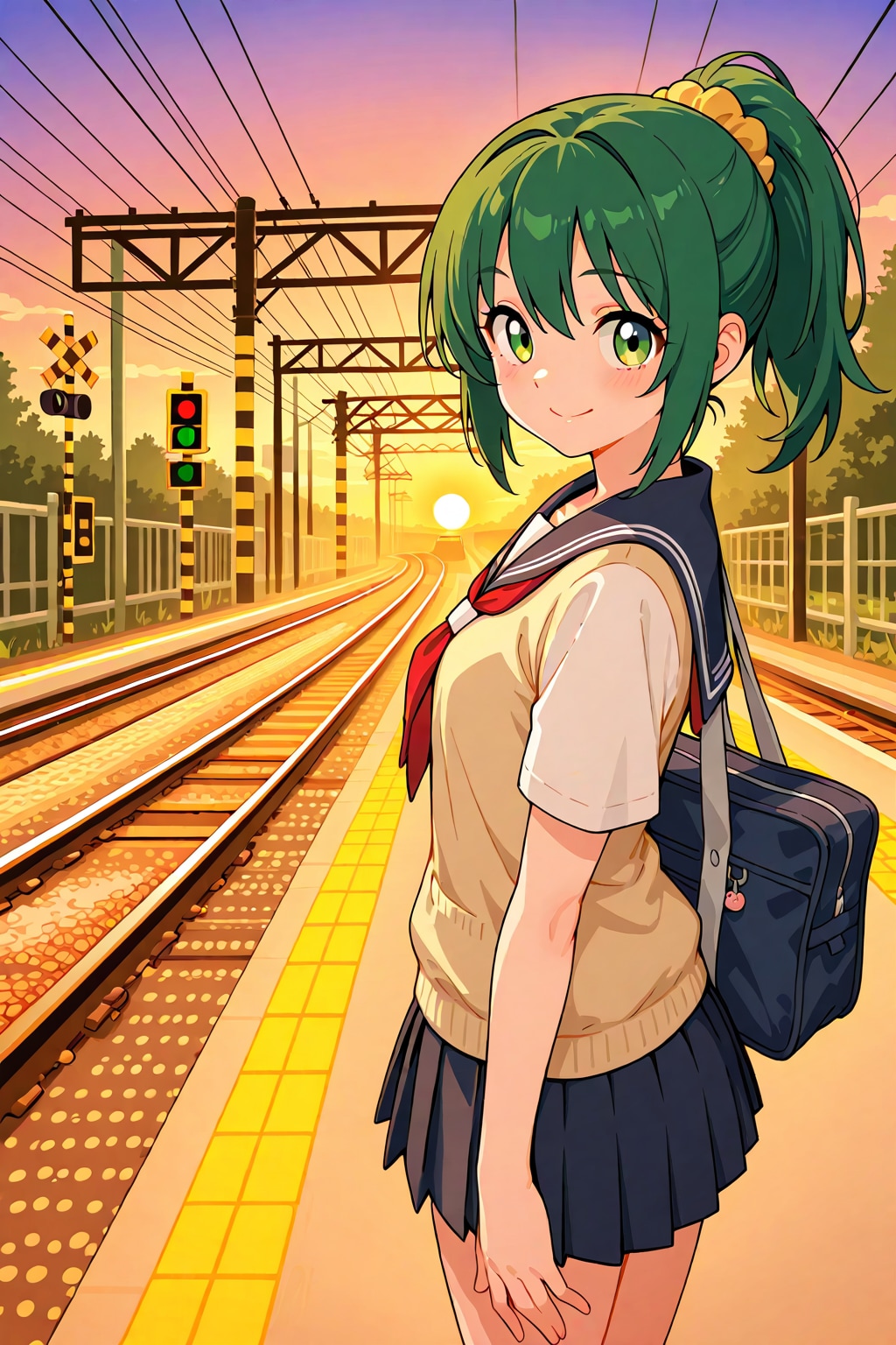 リメイクされた緑髪ちゃん