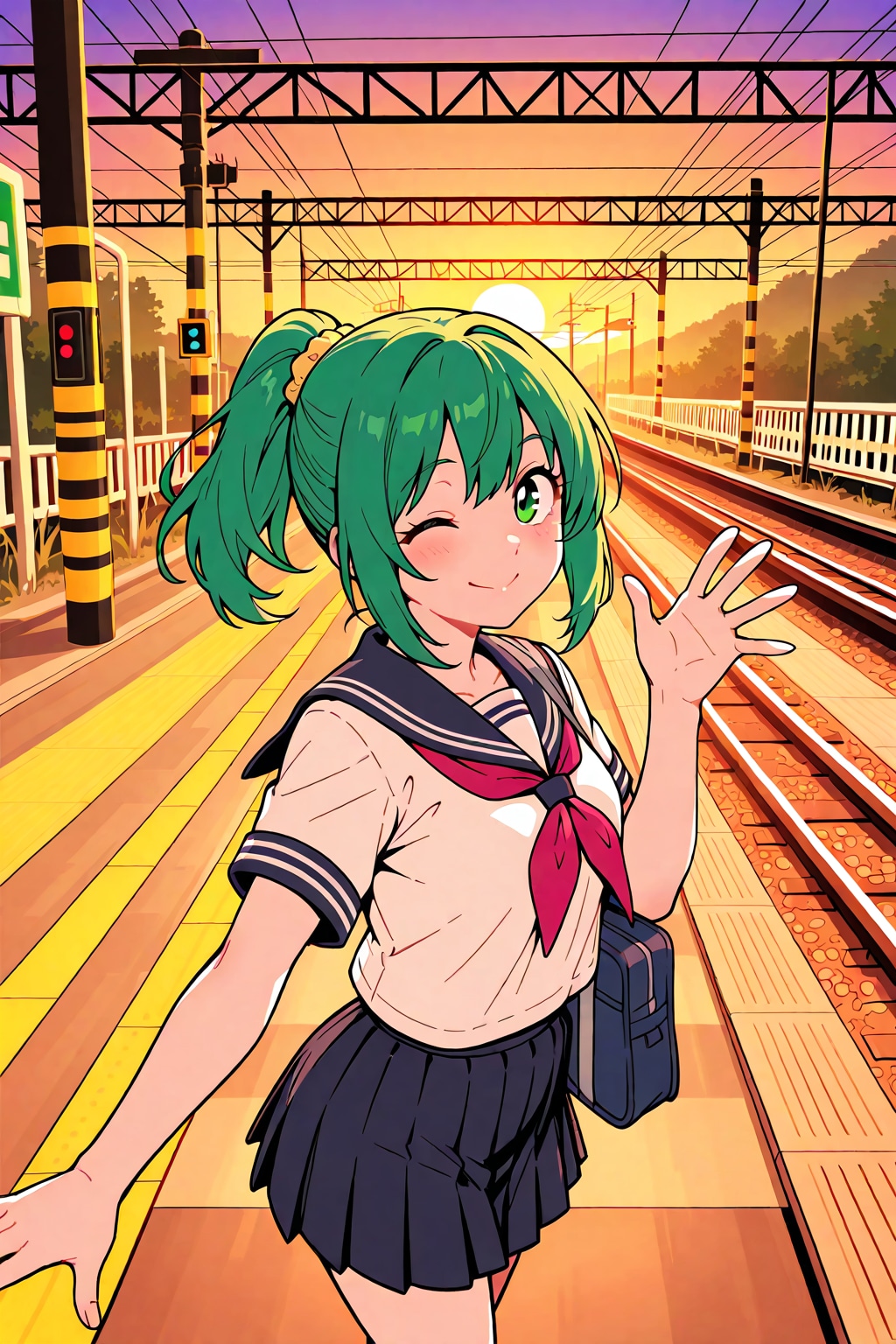 リメイクされた緑髪ちゃん