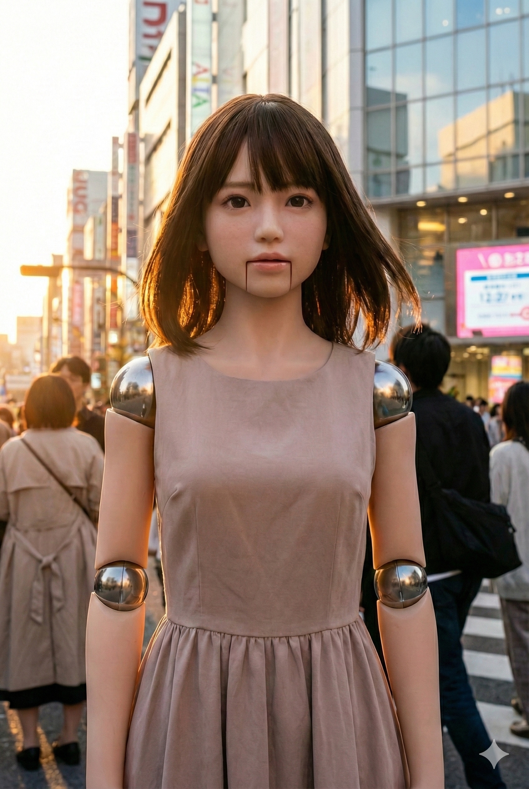 街を彷徨うドールちゃん | の人気AIイラスト・グラビア