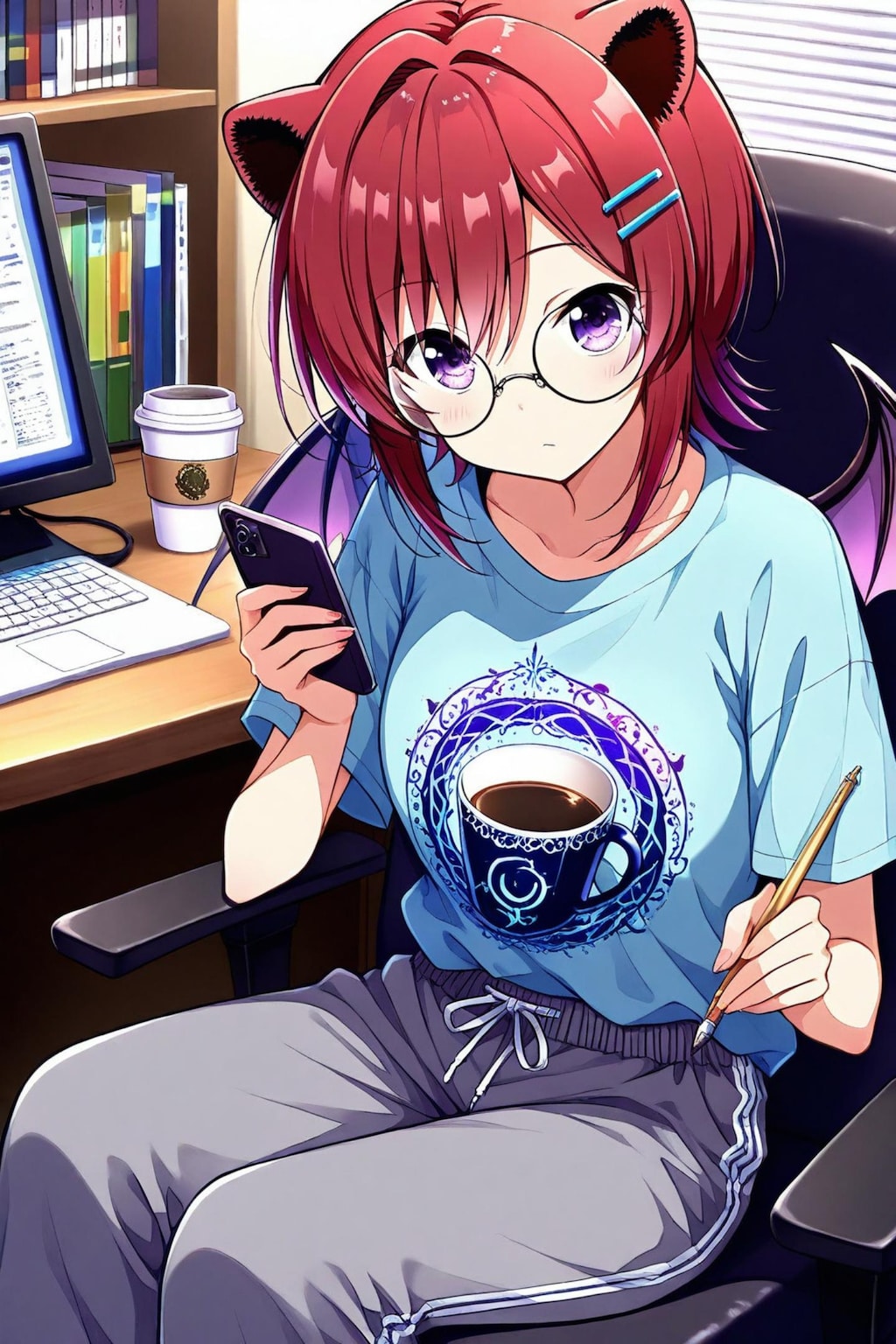 小説『締め切りギリギリ追い込み画法』【ニャンノ世界】