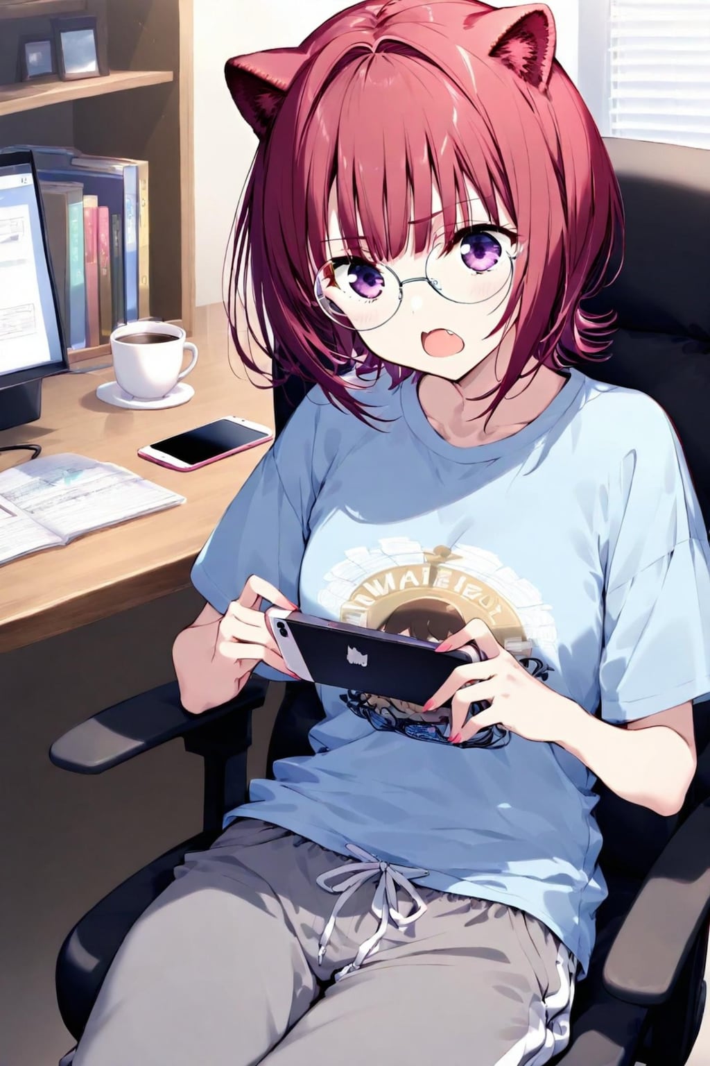 小説『締め切りギリギリ追い込み画法』【ニャンノ世界】