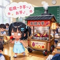 石焼き芋売りこなつちゃん 3枚目