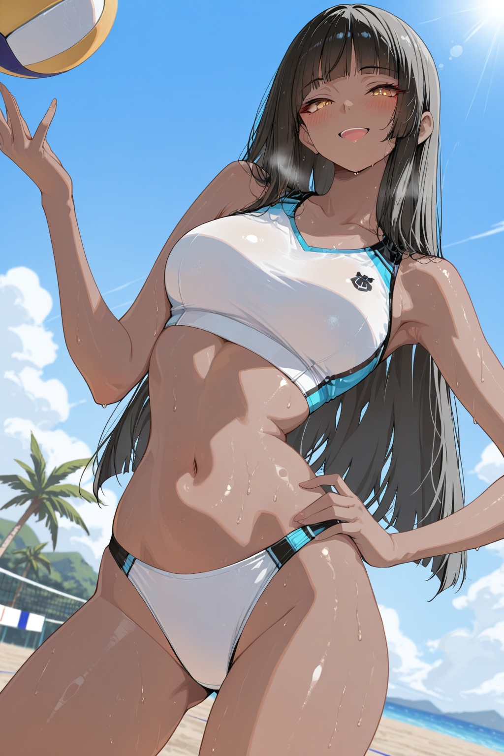 褐色姫カットちゃん🏖️🏐