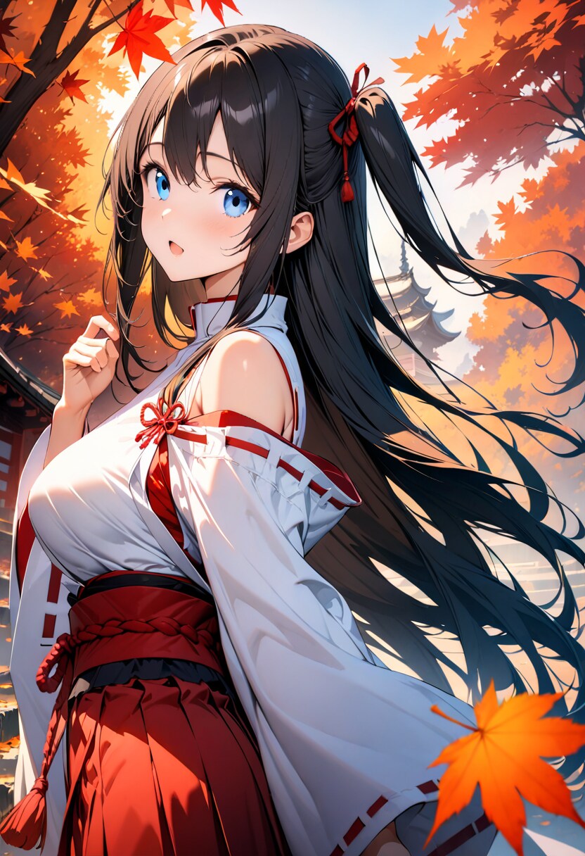 shrine maiden | の人気AIイラスト・グラビア