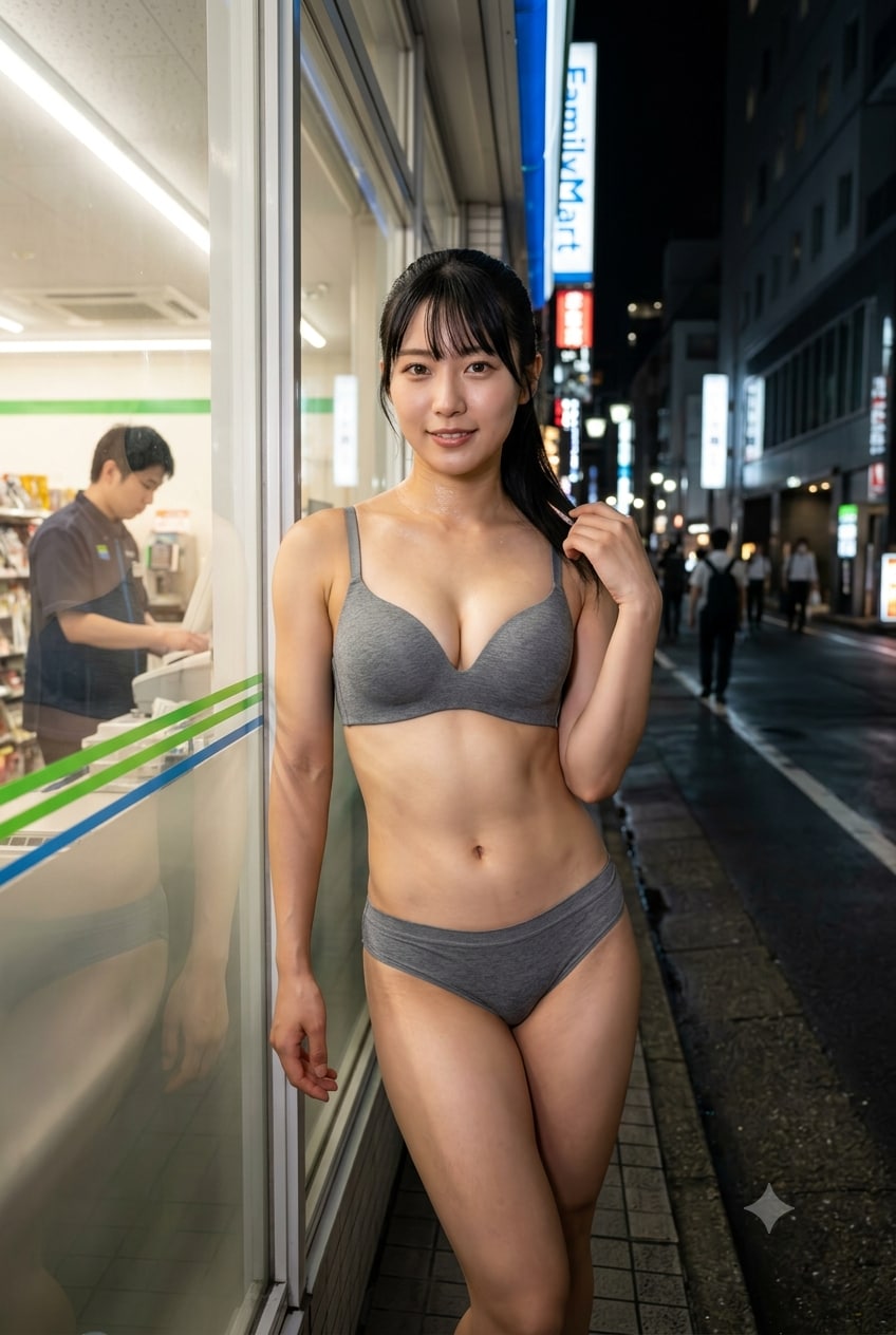 野生のトレーニー女子