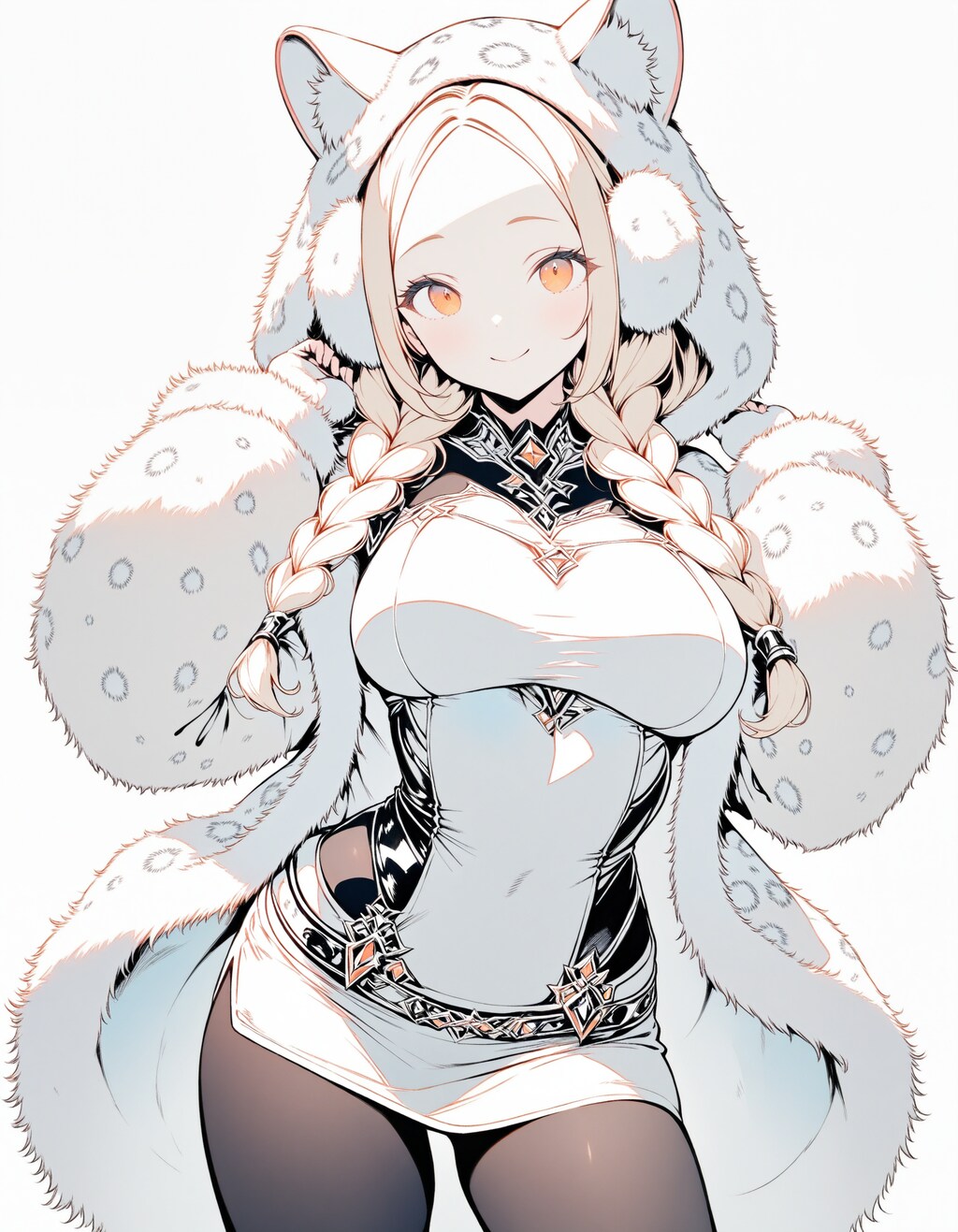 毛皮のコート姉さんXL