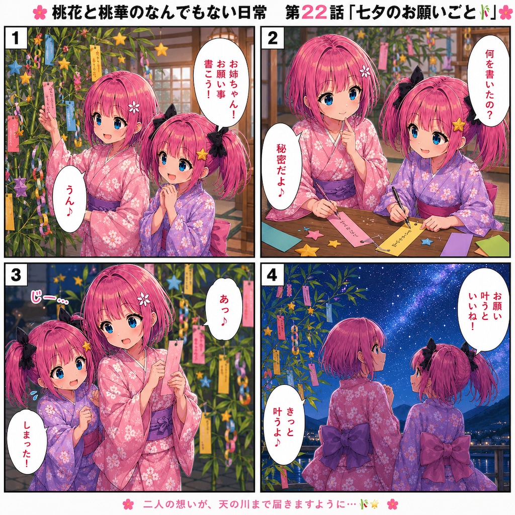 桃花と桃華のなんでもない日常㉒