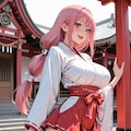 ミニスカ巫女 5枚目