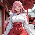 ミニスカ巫女 3枚目