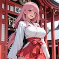 ミニスカ巫女 12枚目