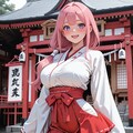 ミニスカ巫女 10枚目