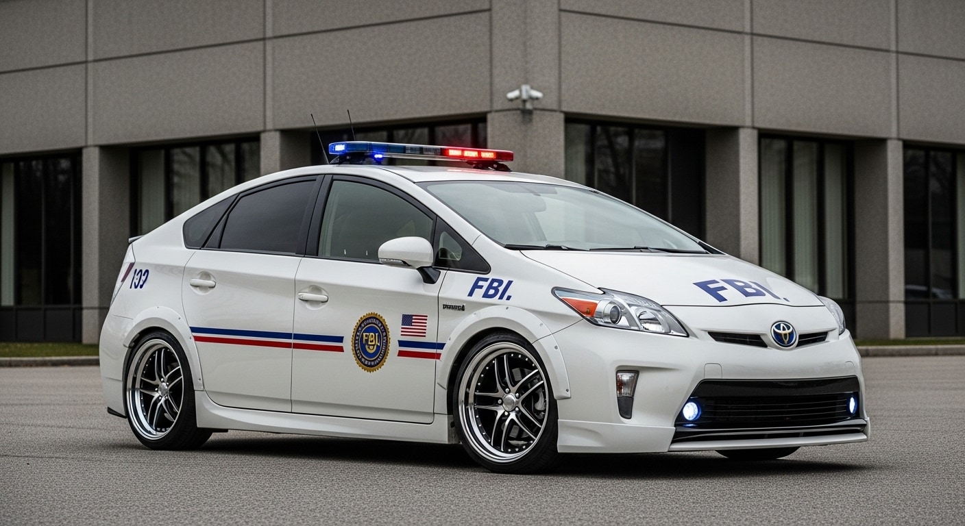 プリウスFBIパトロールカー | の人気AIイラスト・グラビア