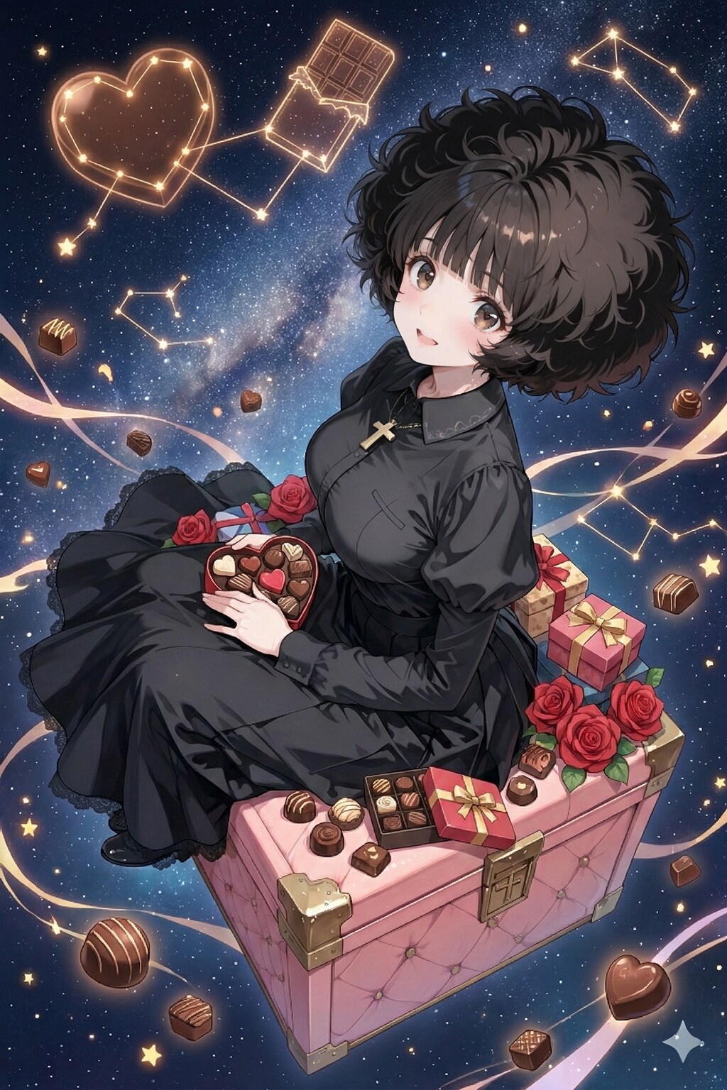バレンタインデーのチョコをどうぞ✨