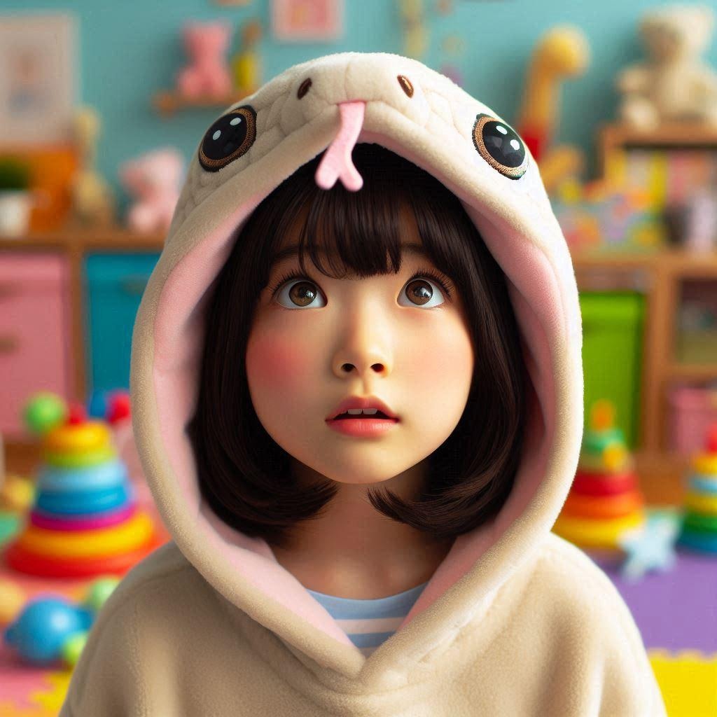 驚くノコ