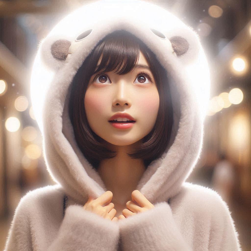 驚くノコ
