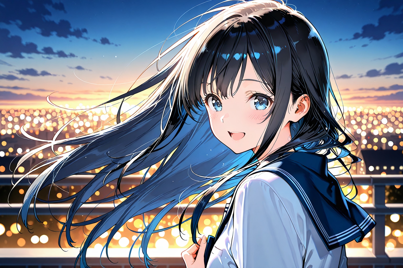 夕陽と美少女(PHOENIX)(7)