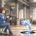 銀行の中で釣りをする 12枚目