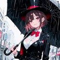 雨と女の子　その６ 2枚目