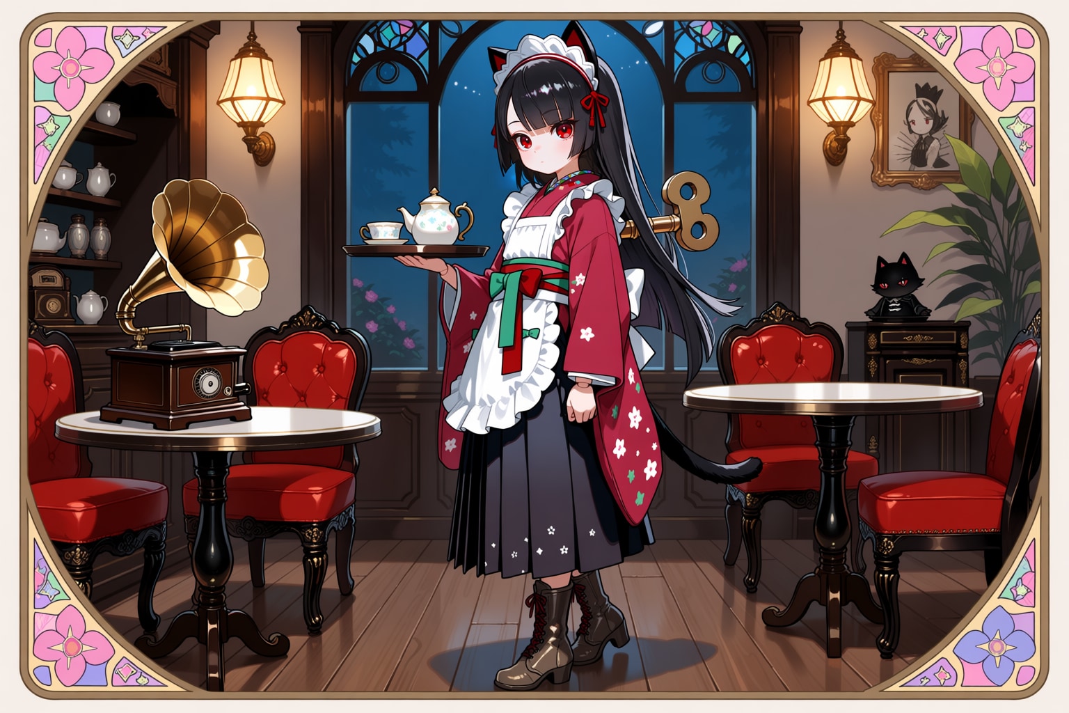 真夜中の大正ロマンからくりネコミミメイドカフェ