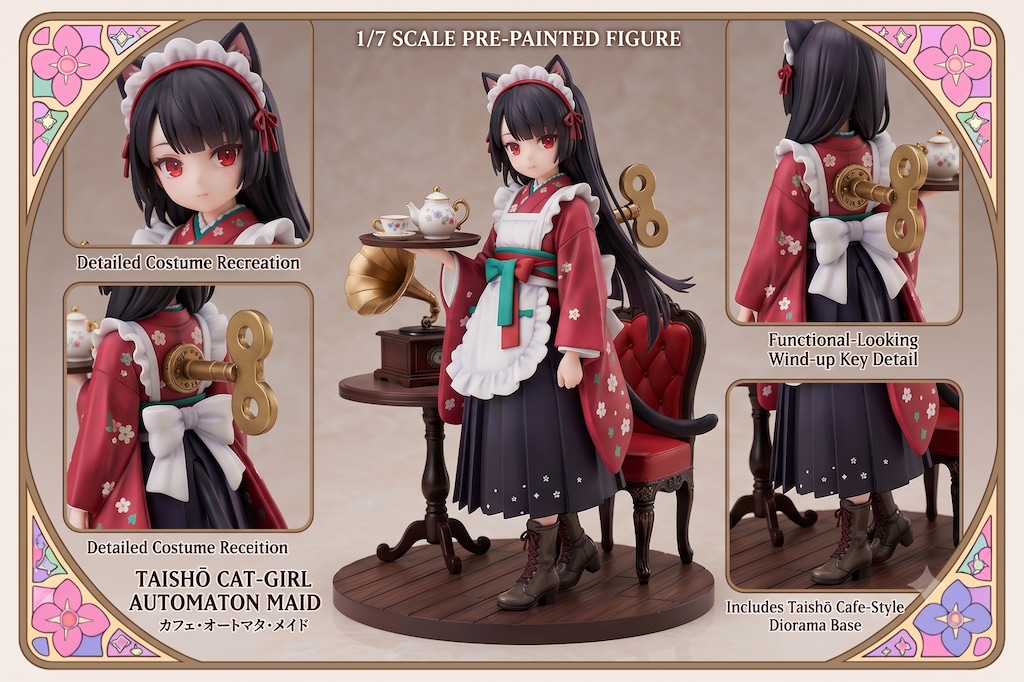 真夜中の大正ロマンからくりネコミミメイドカフェ