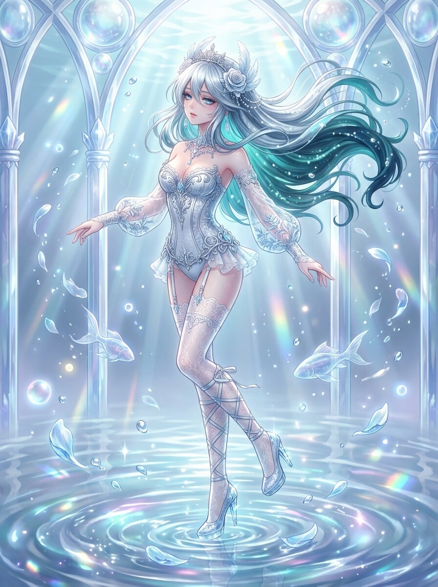 氷晶の水夢の聖歌