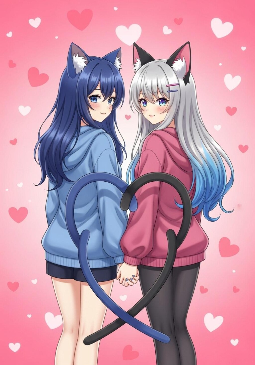 尻尾ハートチャレンジ