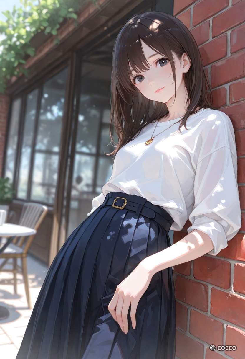 木漏れ日がほどく横顔