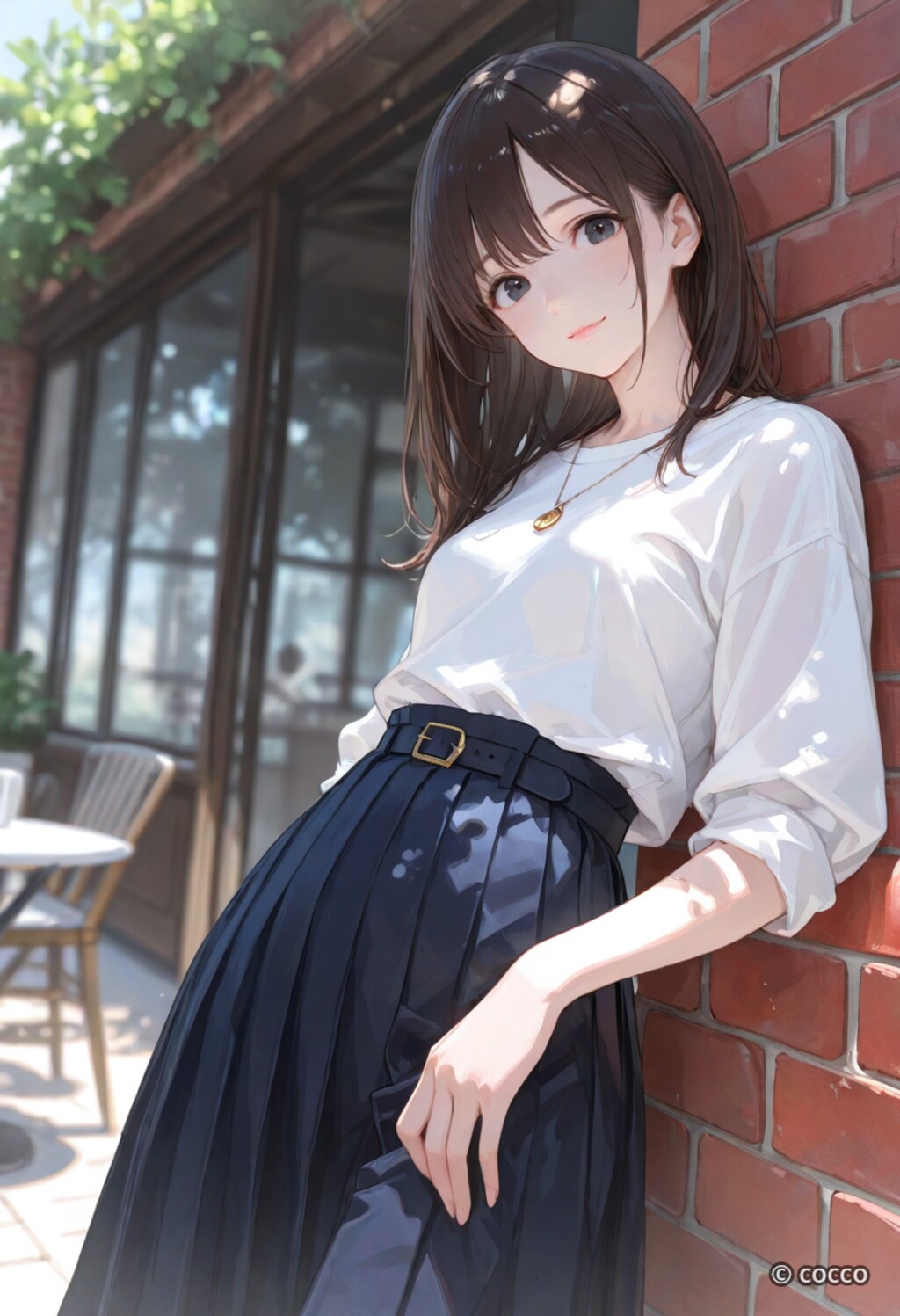 木漏れ日がほどく横顔