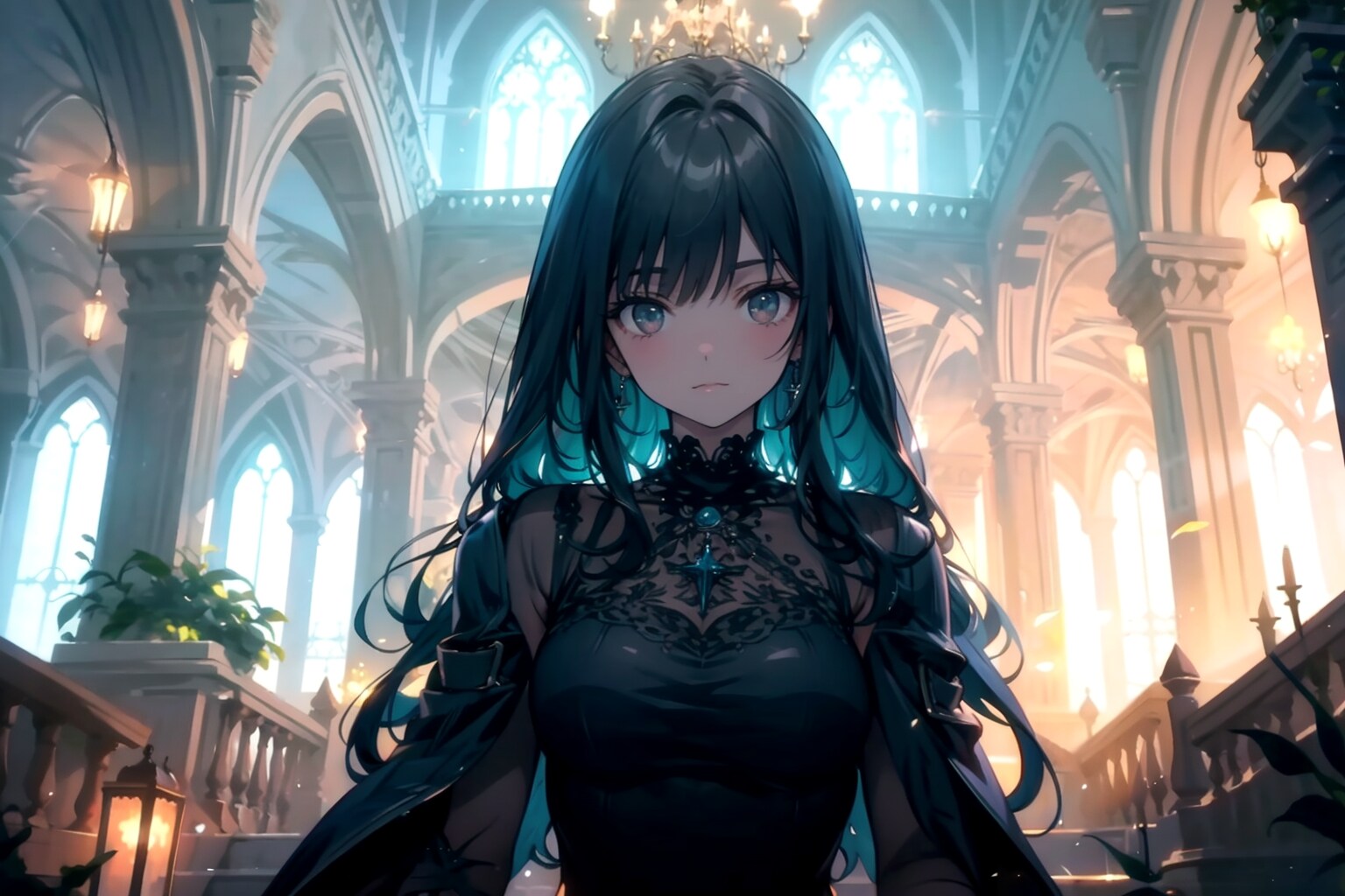 ミステリアスな館 | の人気AIイラスト・グラビア