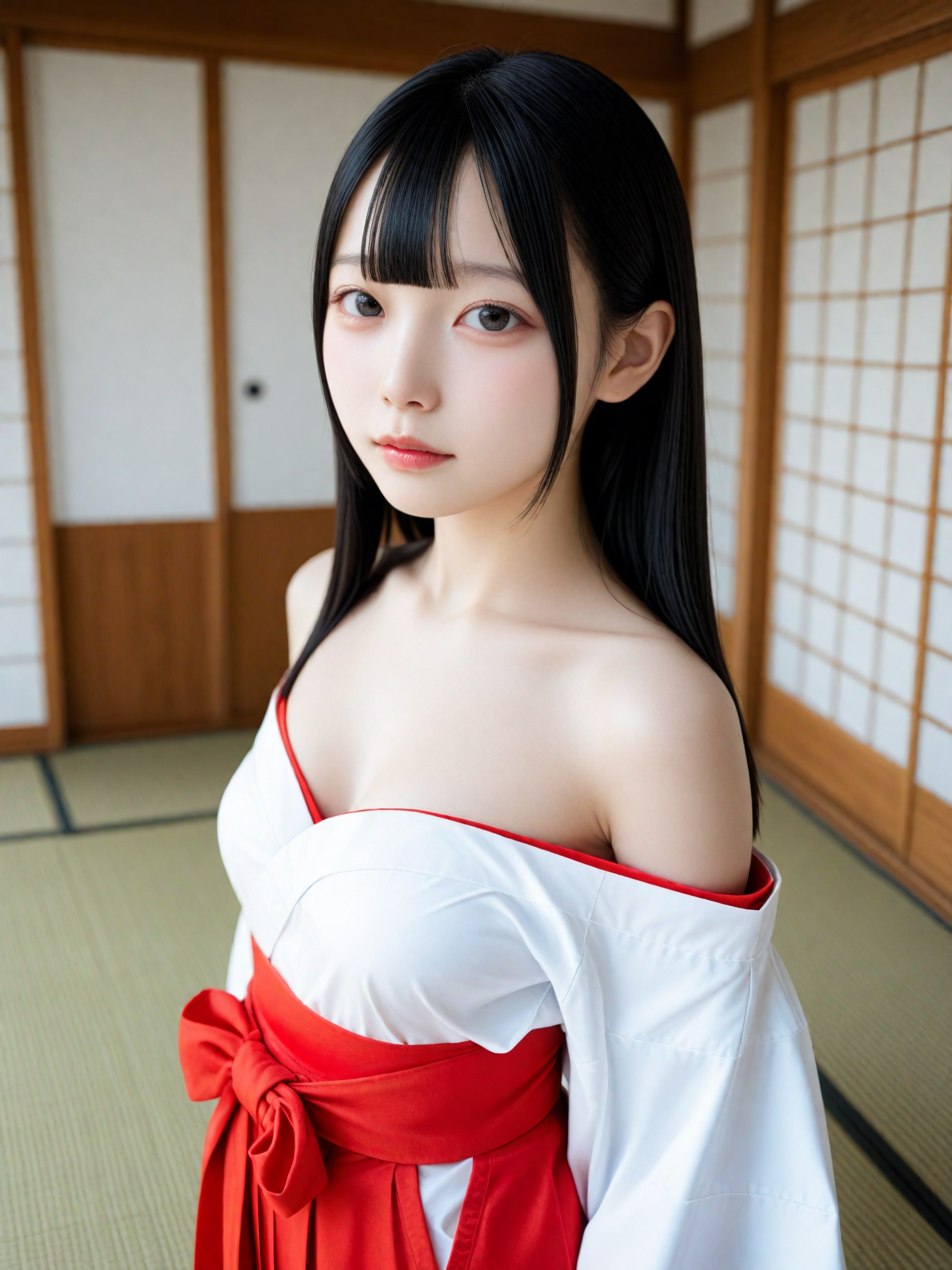 そもそも巫女さんの服装ってこんな感じであってますか❓😣