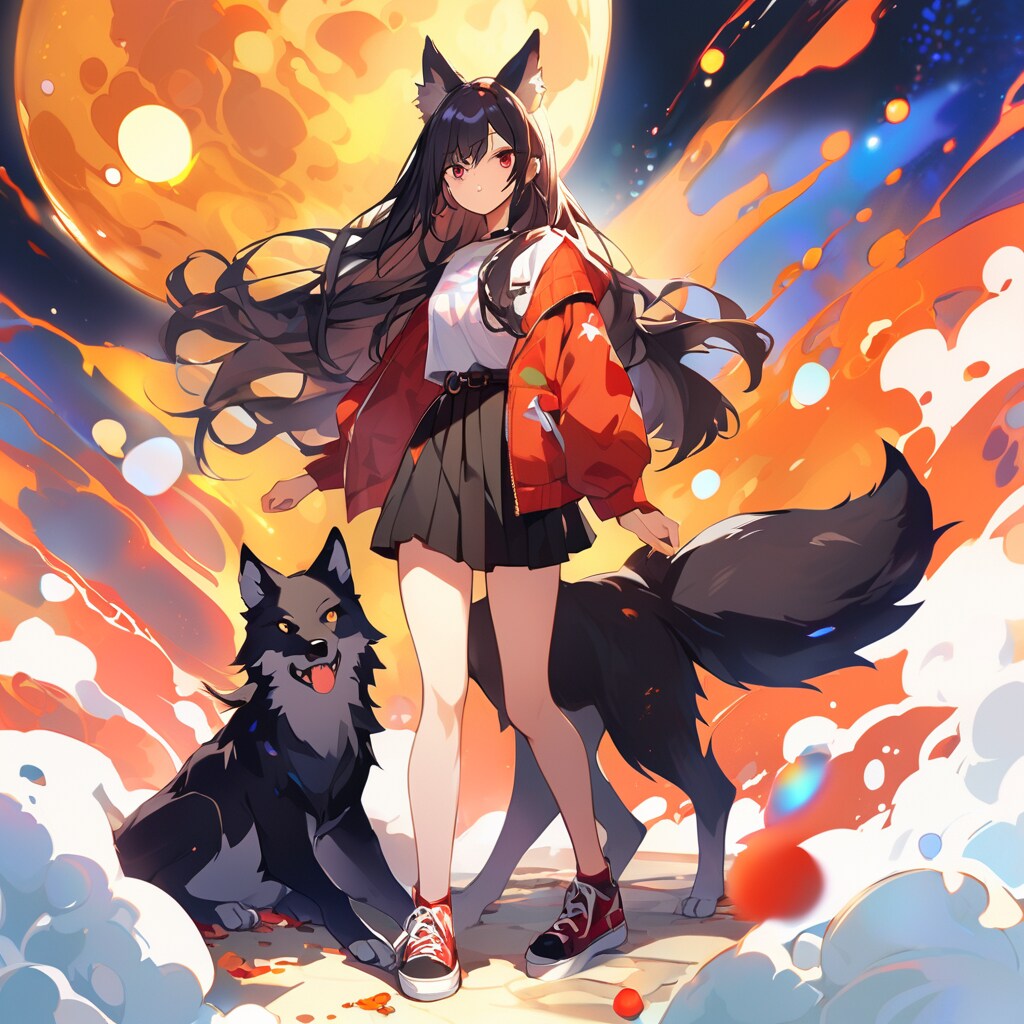 黒髪 | の人気AIイラスト・グラビア