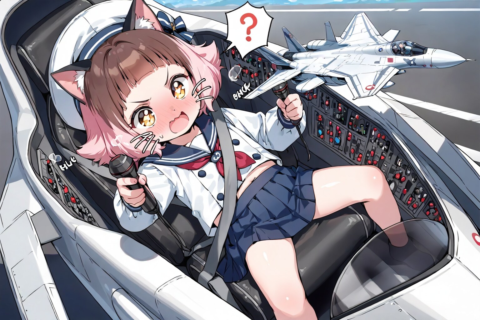操縦桿が出ない
