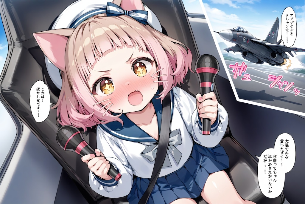 操縦桿が出ない