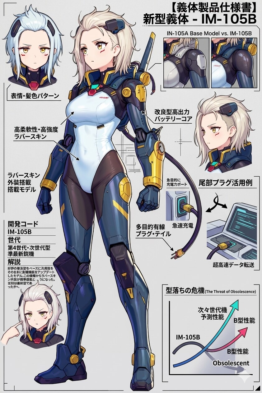 義体さんキャラシート