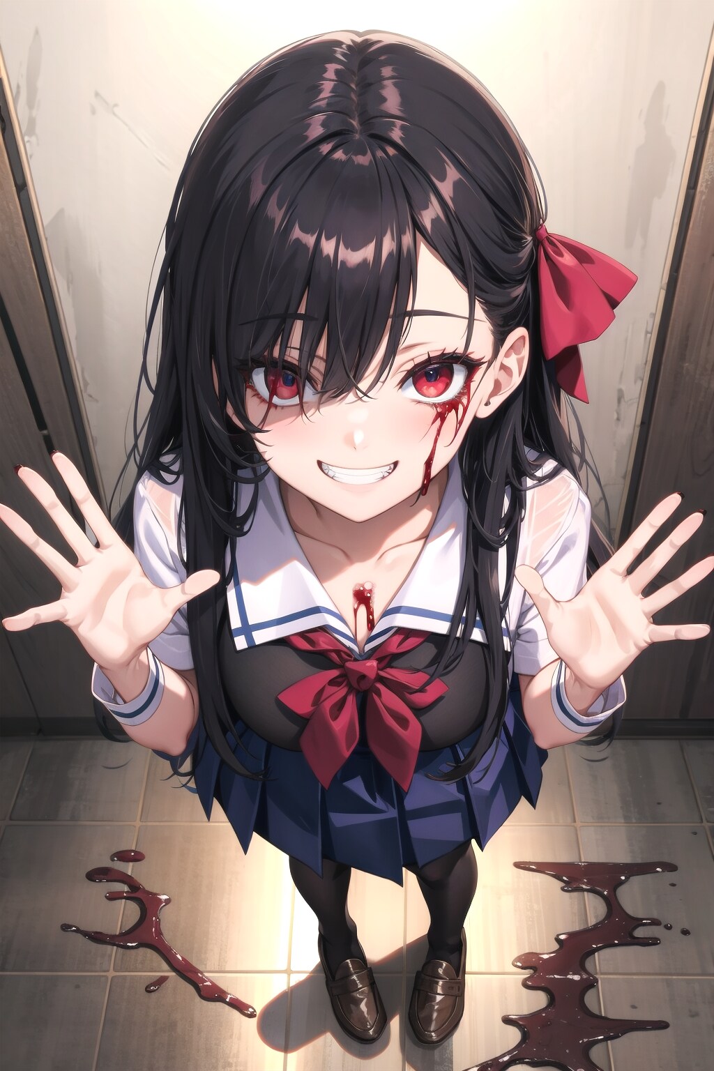 いるんでしょ〜！早く開けてよ〜‼︎