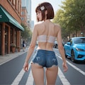 チューブトップななちゃん 2枚目