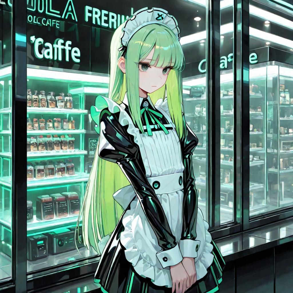 ネオン・グリーンモードメイド