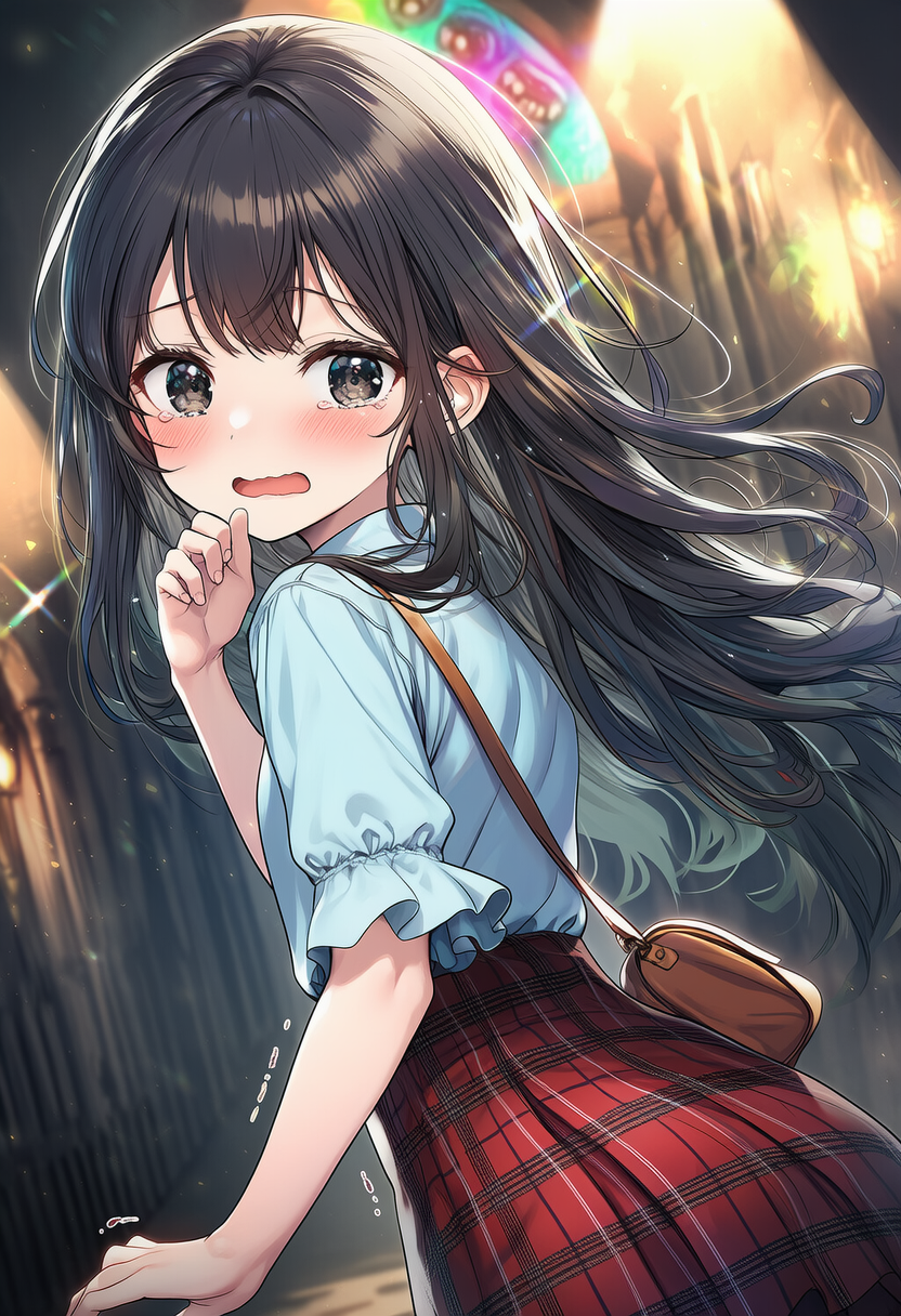 女子高生の遊園地　お化け屋敷編