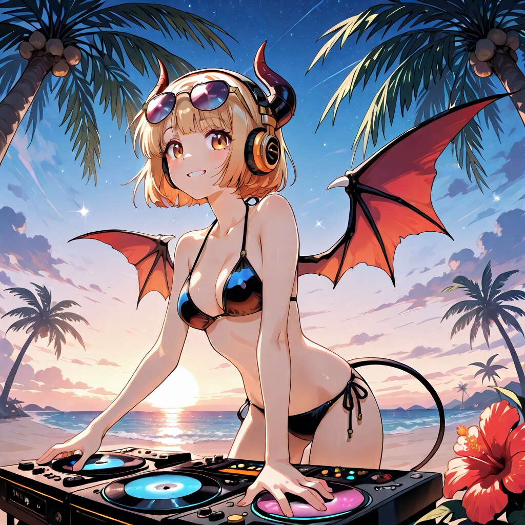 bonsaiで南国リゾートDJ悪魔っ子260705