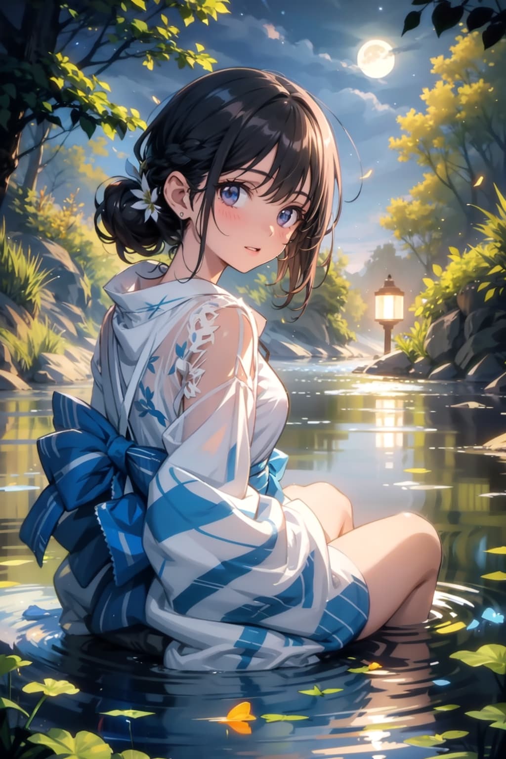 涼しいよ？ | の人気AIイラスト・グラビア