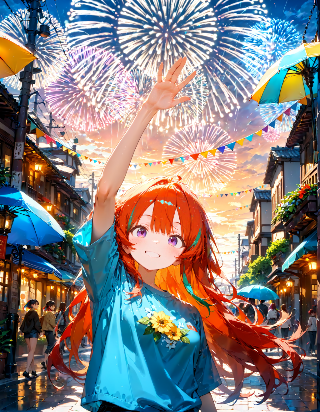 カラフルな少女　その４