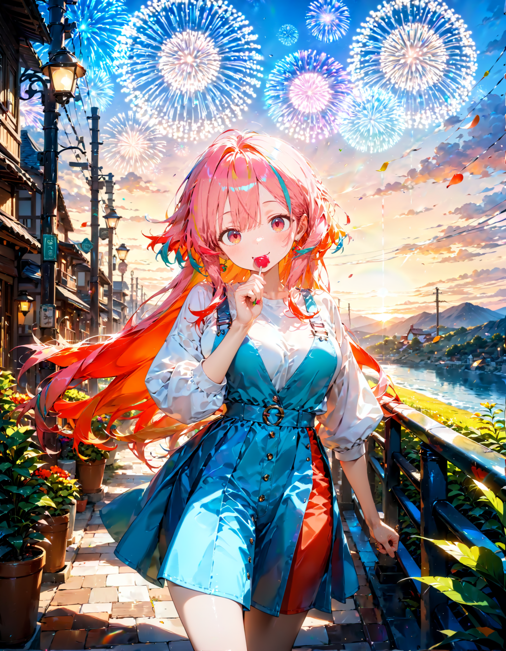 カラフルな少女　その４