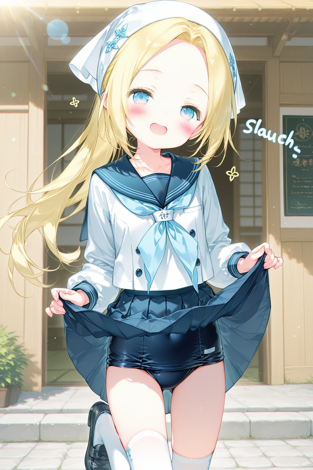 セーラー服の下は・・・