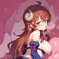 スライムに敗北するシャミ子 3枚目