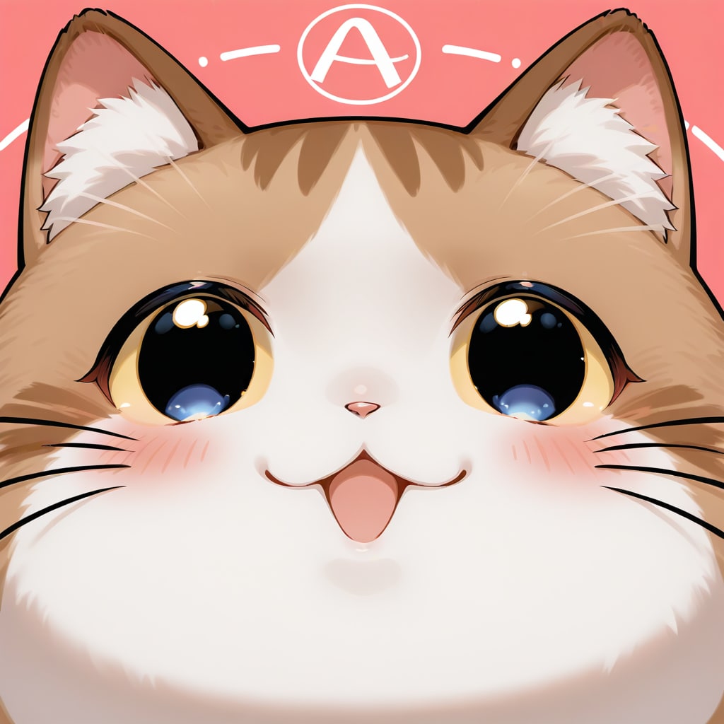 【破綻対策あり】丸い猫