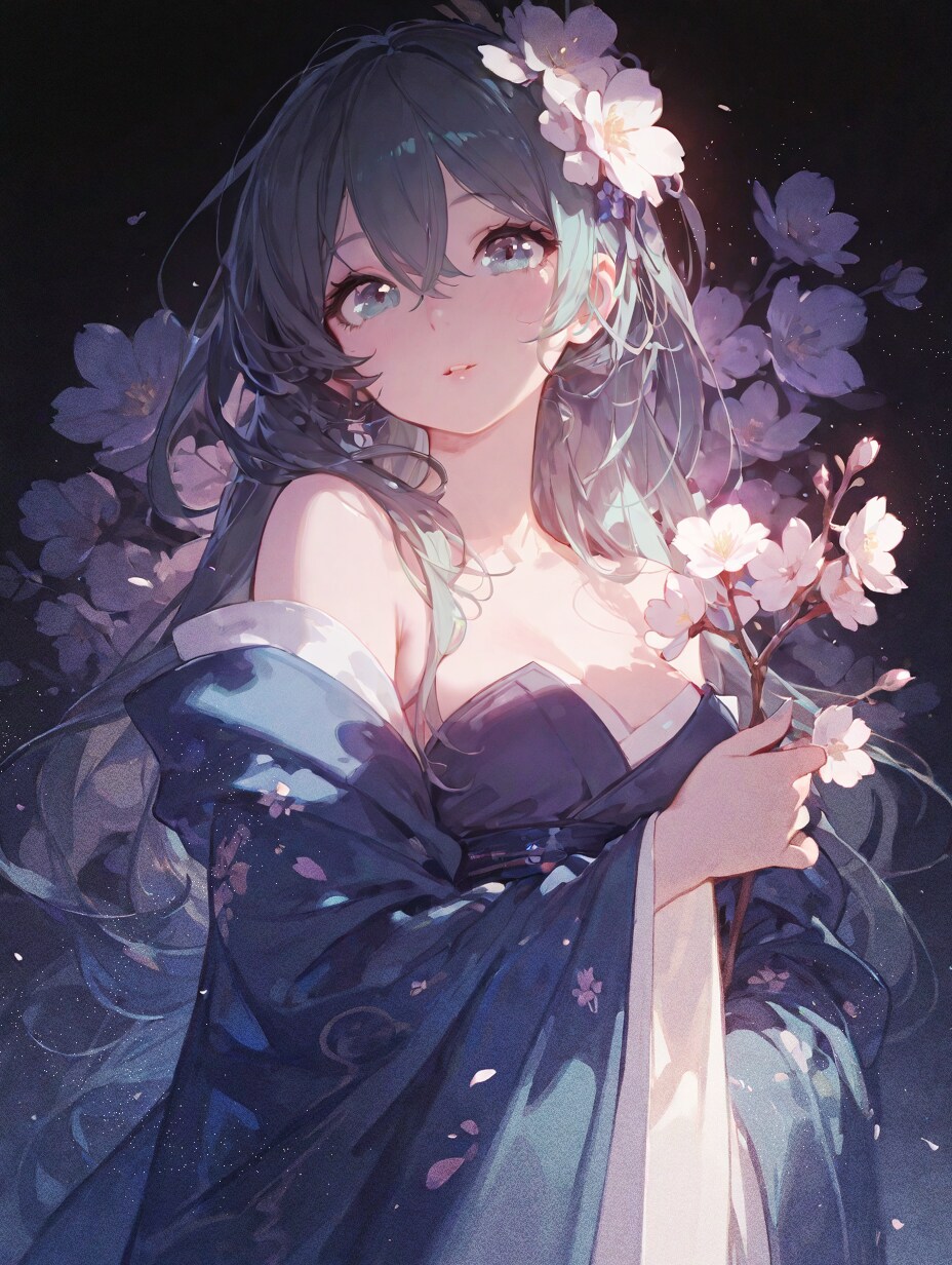 艶桜 | の人気AIイラスト・グラビア