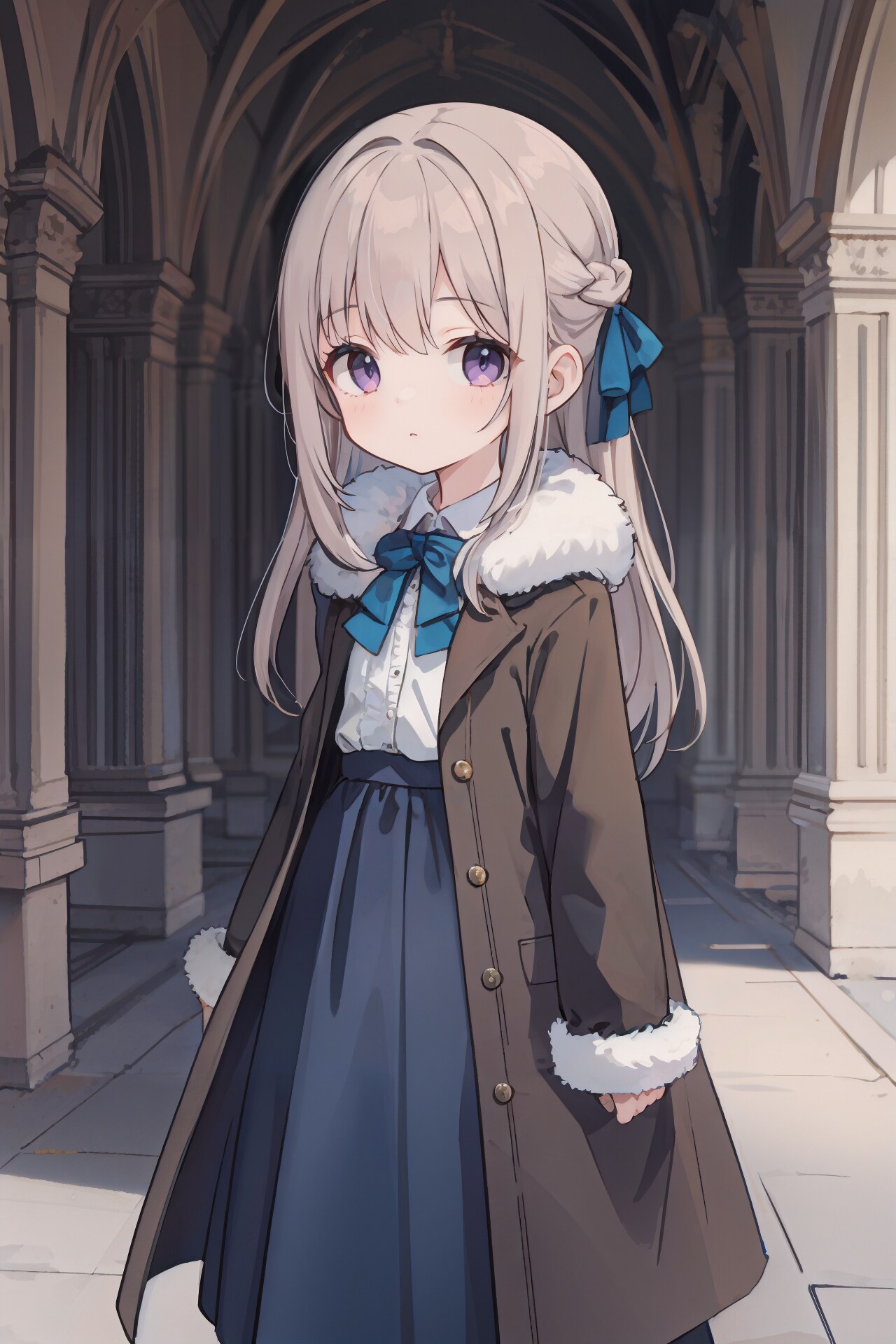 ふわふわコート