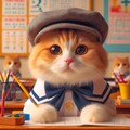 猫だけの学校 3枚目