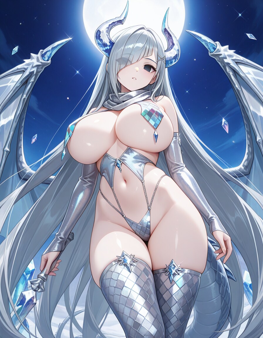 エッな格好のドラゴン娘さん その4