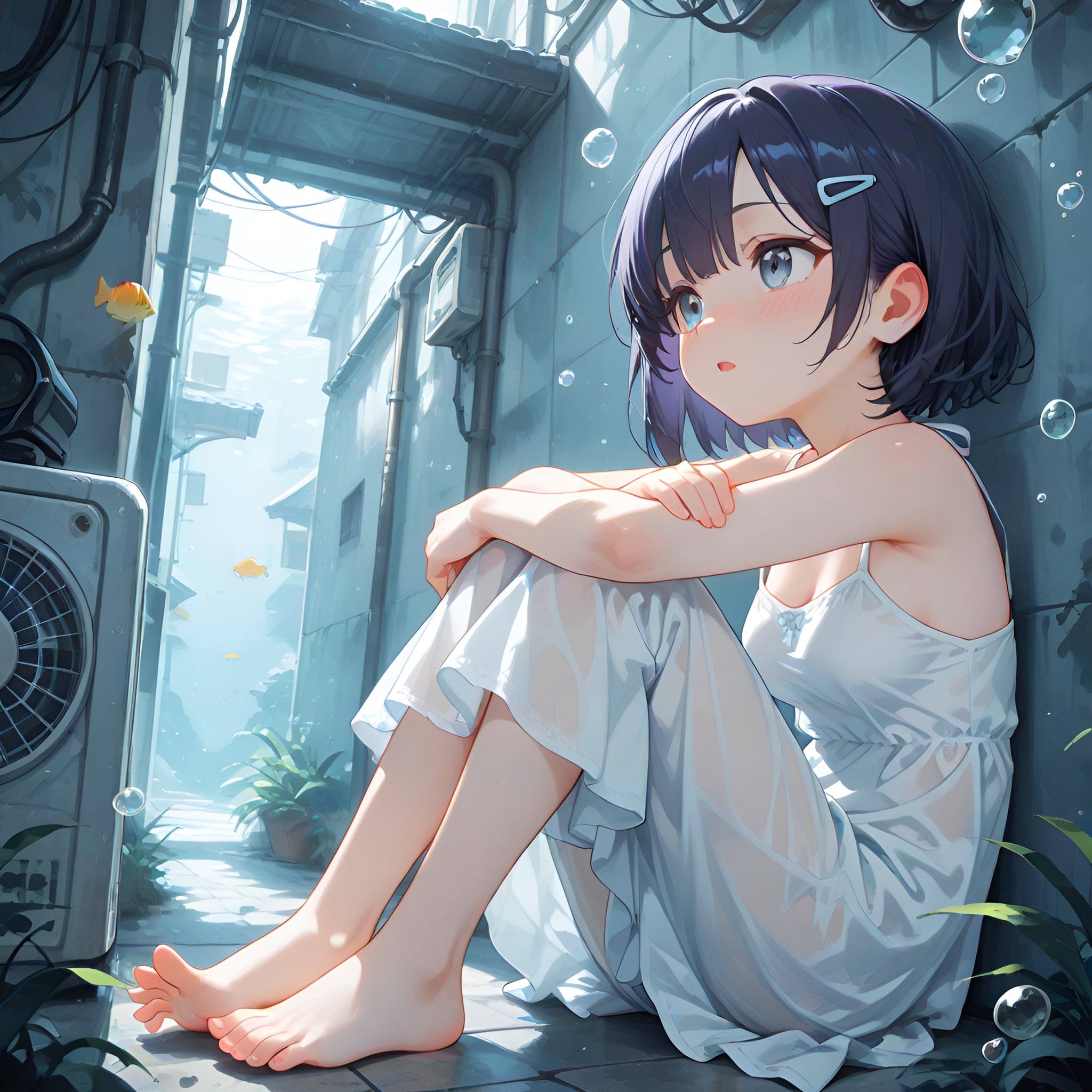 雨、やまないね